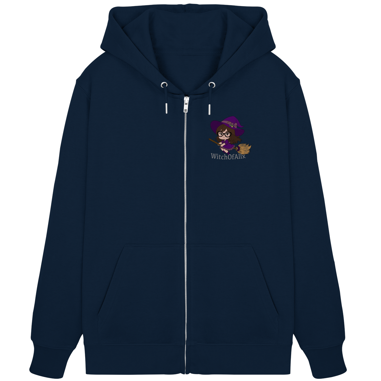 WitchOfAllx Besen - Organic Zipper