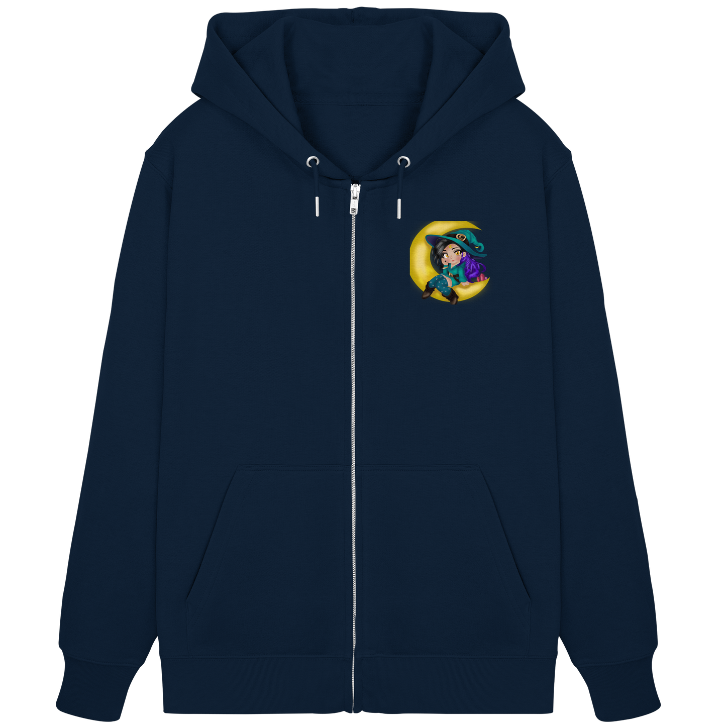 Kookie__Moon Logo - Organic Zipper