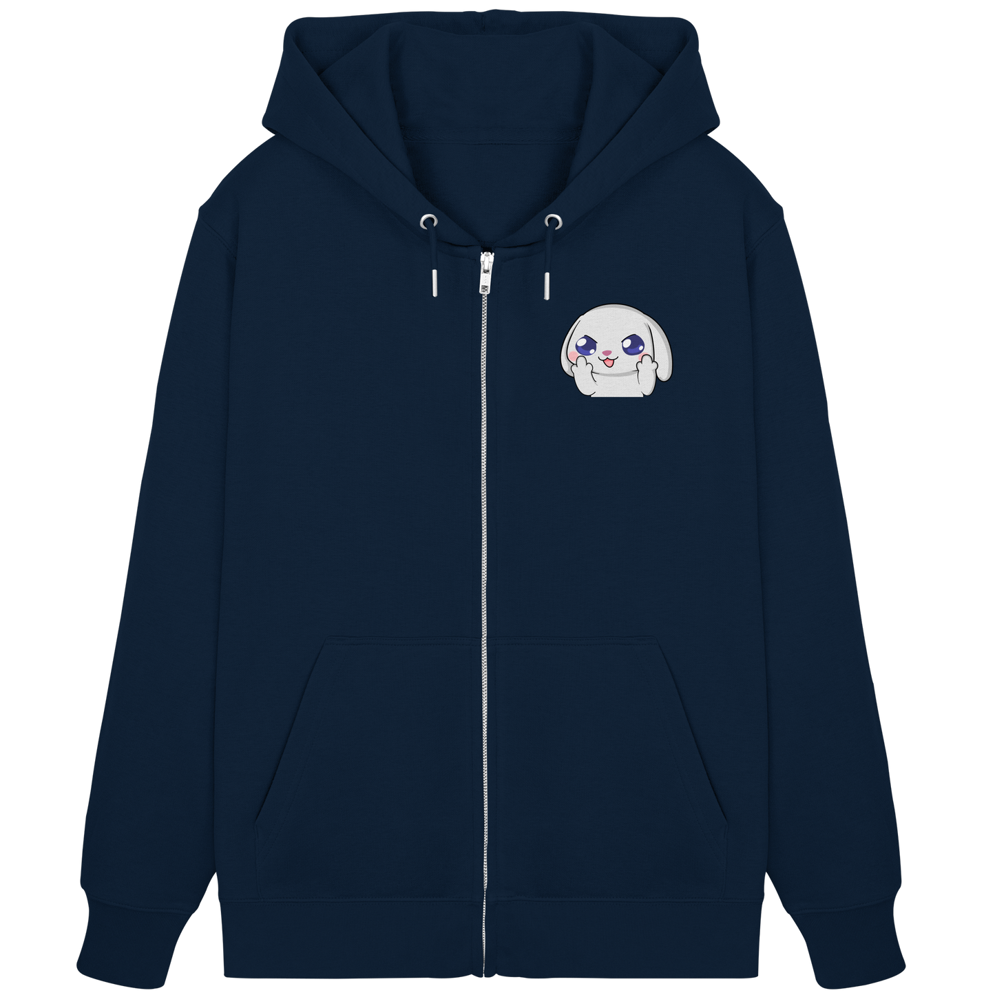 HuwJeffner MiddleFinger - Organic Zipper