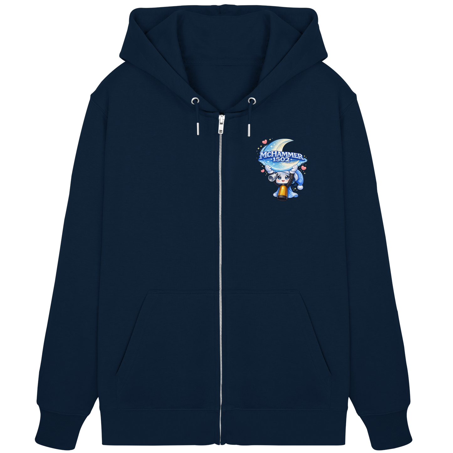 McHammer1502 Logo - Organic Zipper