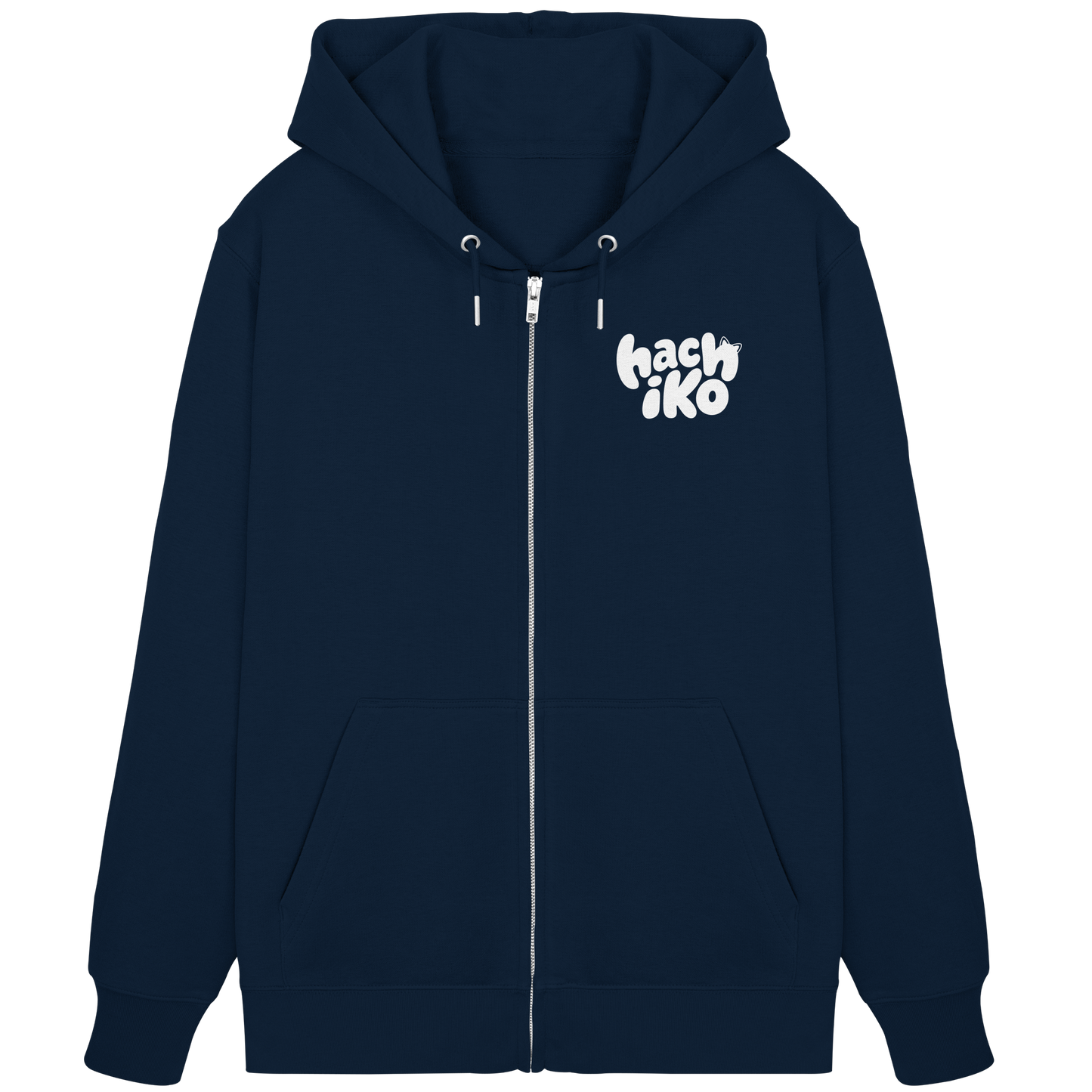 Hachiko Logo - Organic Zipper