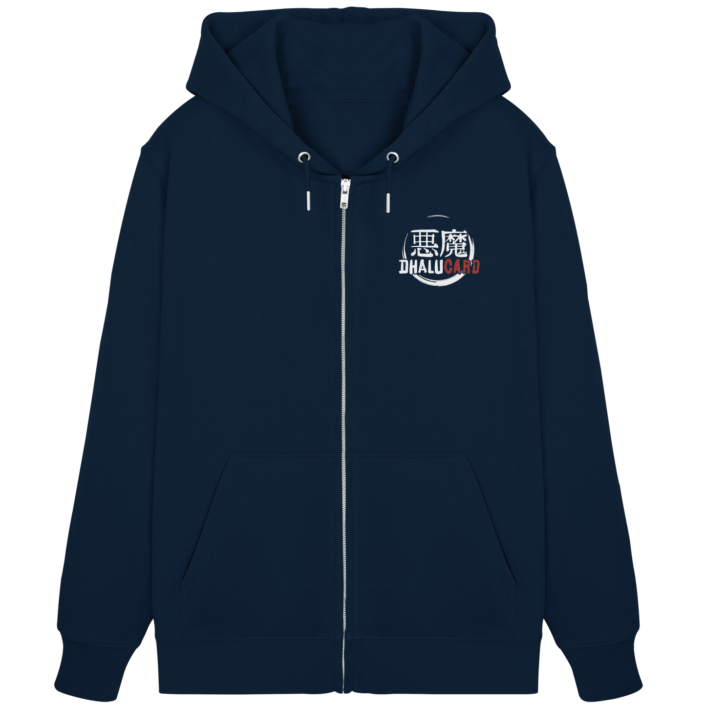 Dhalucard Logo - Organic Zipper