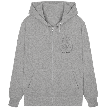 Miss_Moogle Logo Sign - Organic Zipper