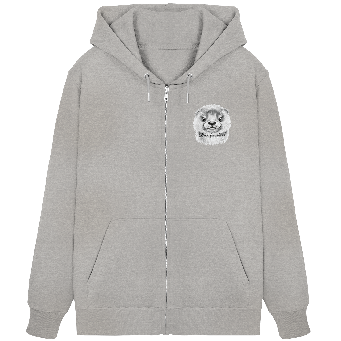 Busenfreundin11 Logo - Organic Zipper