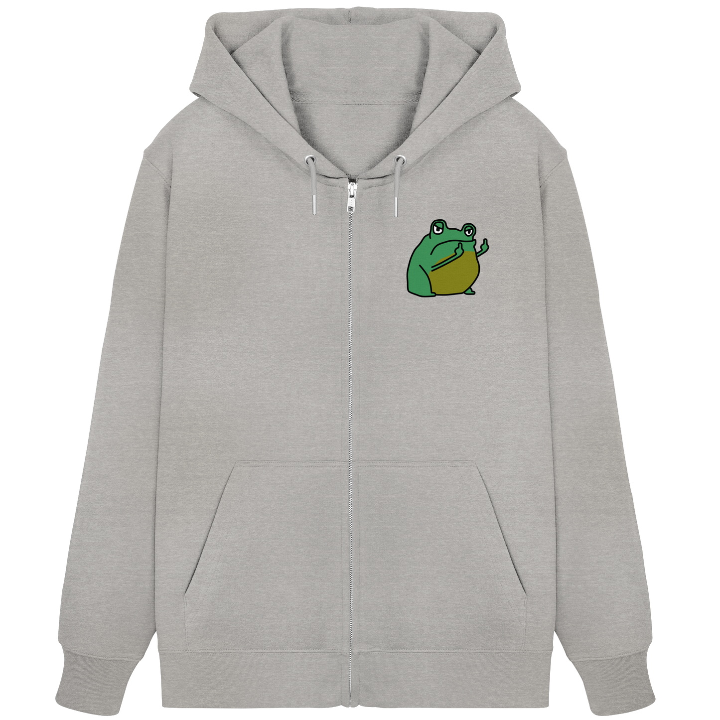 Aylana87 Kackfrosch - Organic Zipper