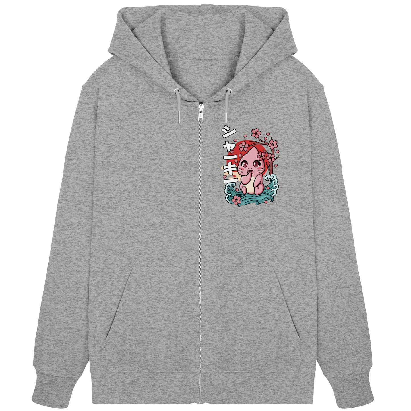 xMissSharkyx Kirschblüten - Organic Zipper