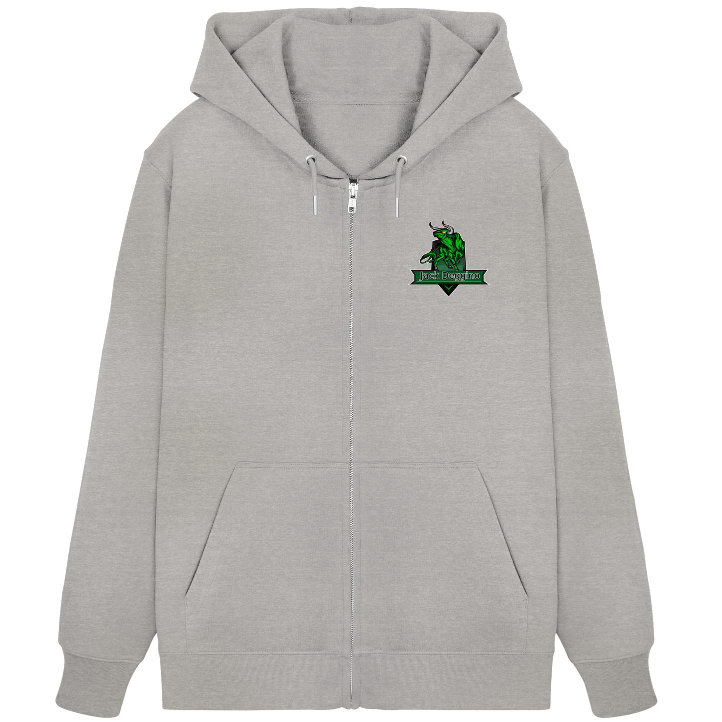 JackDeggino Logo - Organic Zipper