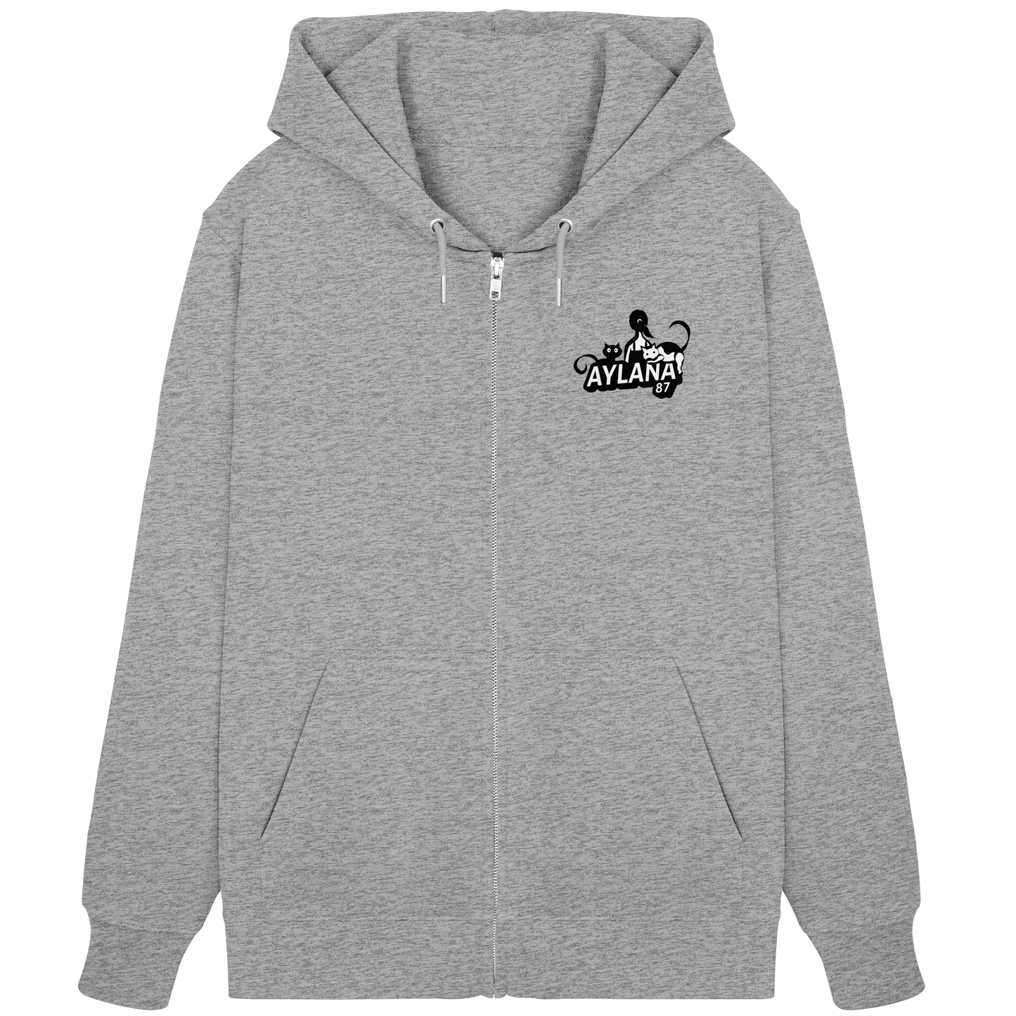 Aylana87 Logo - Organic Zipper
