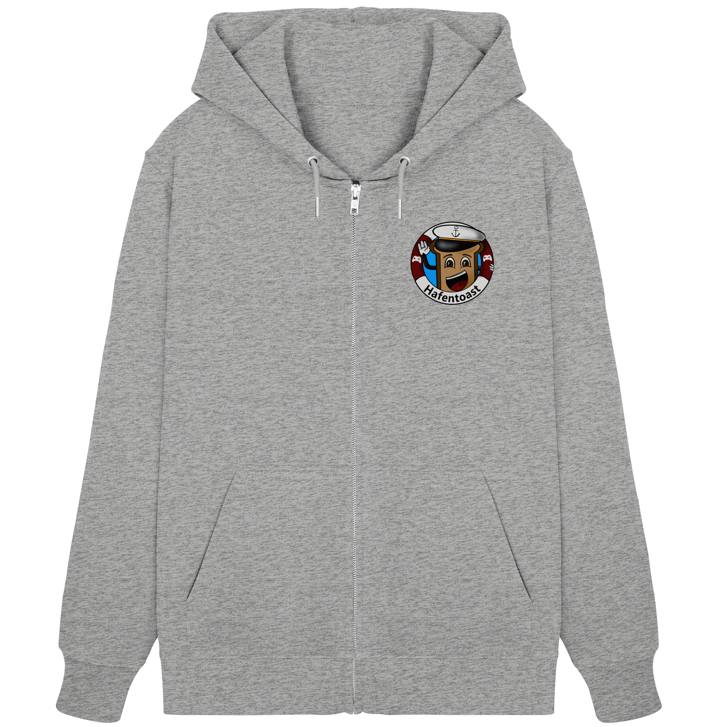 Hafentoast Logo - Organic Zipper