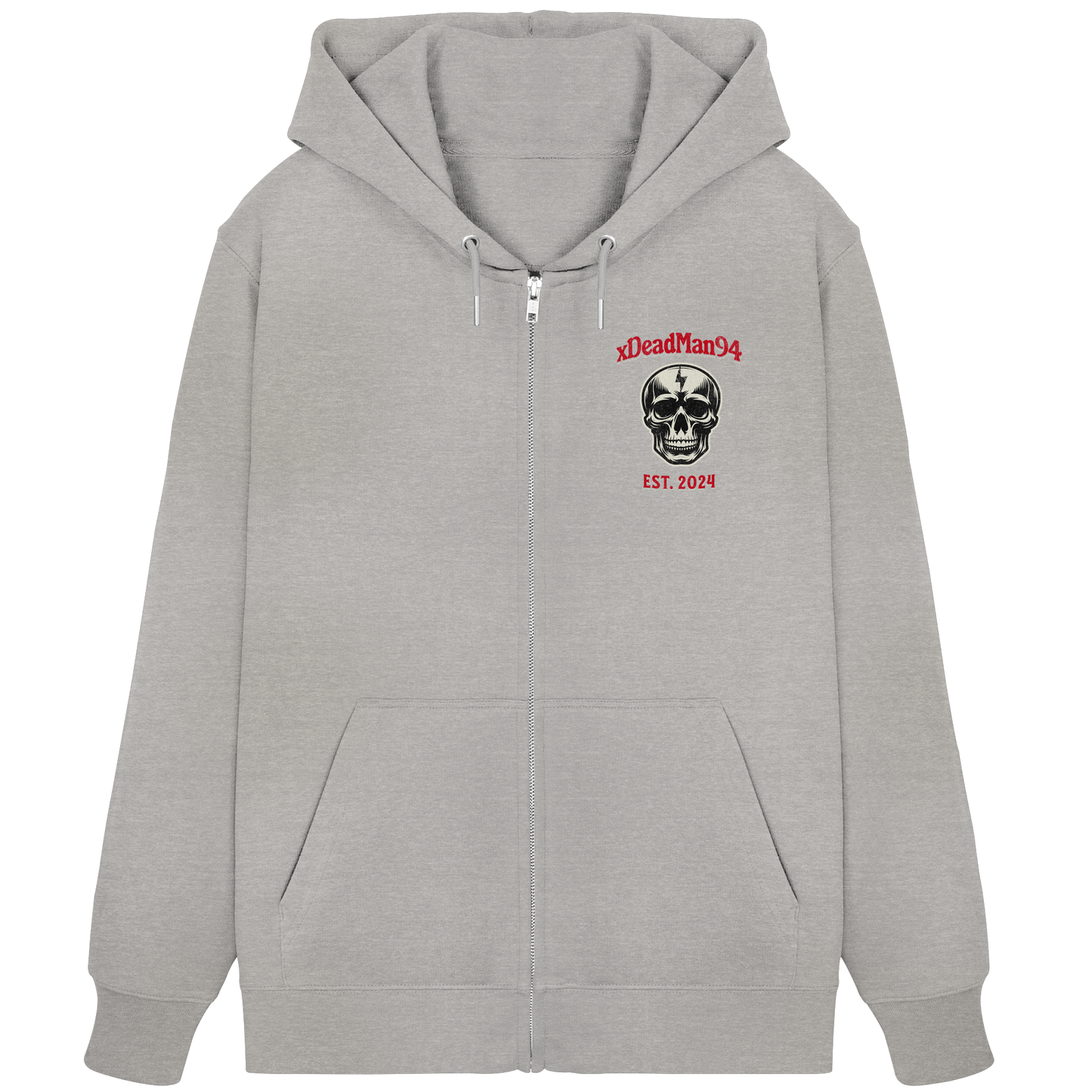 xDeadMan94 Logo - Organic Zipper