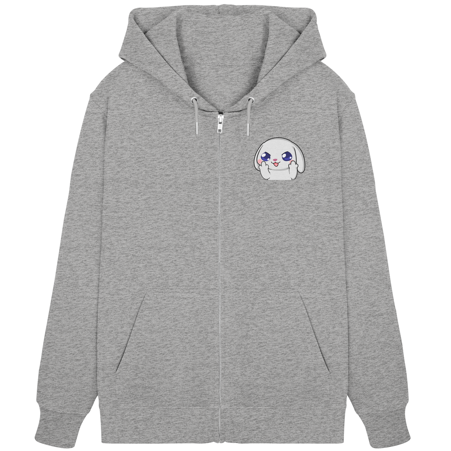 HuwJeffner MiddleFinger - Organic Zipper