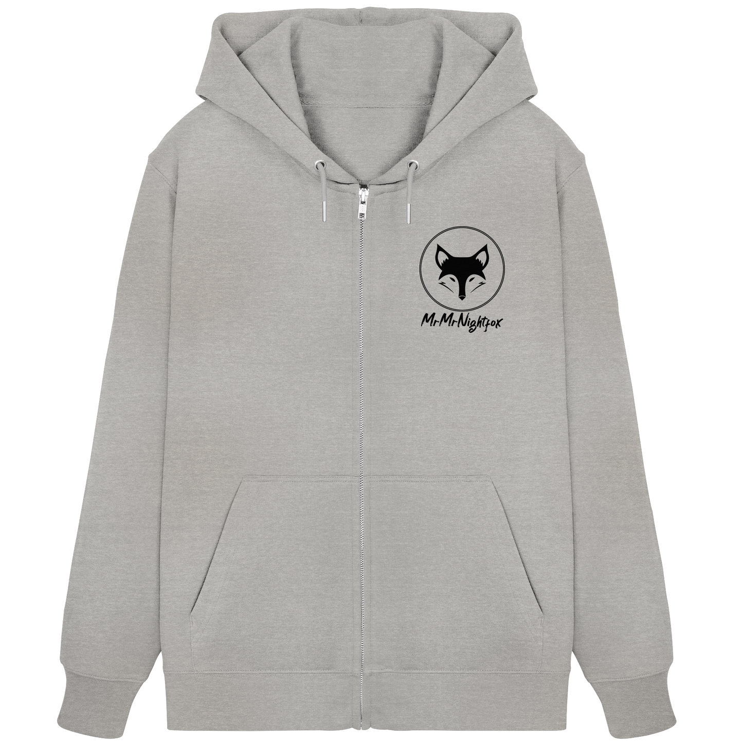 MrMrNightfox Logo - Organic Zipper