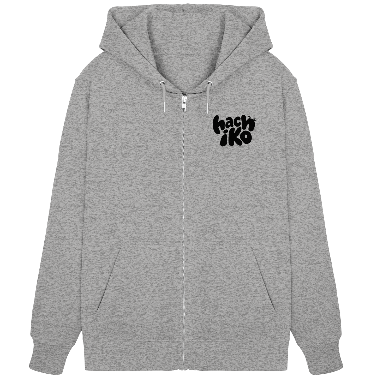Hachiko Logo - Organic Zipper