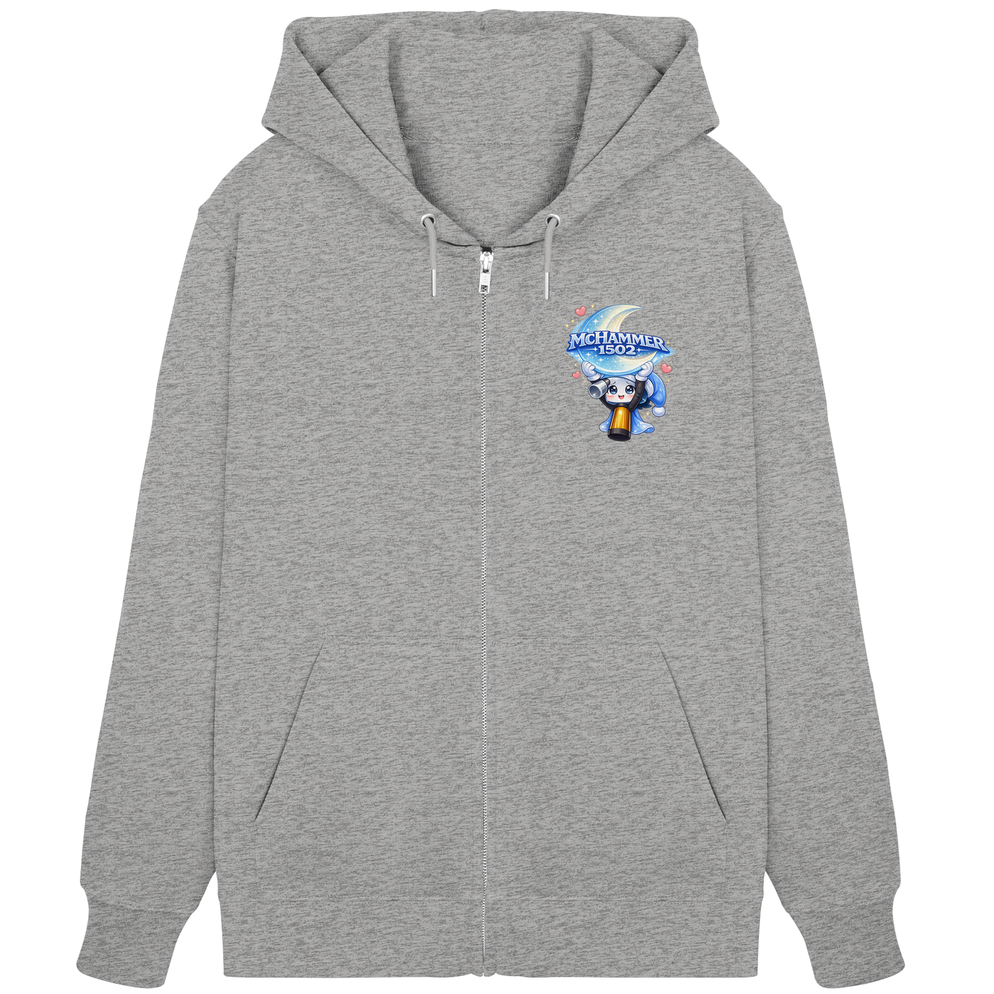 McHammer1502 Logo - Organic Zipper