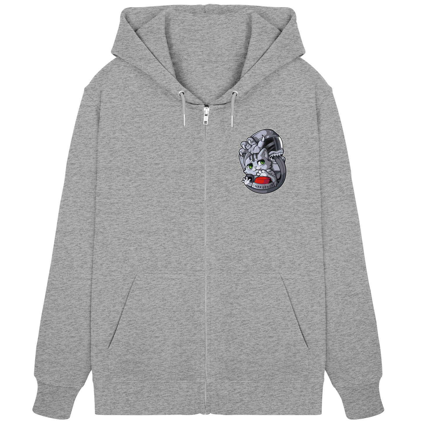 FeineKatze Among Kopf - Organic Zipper