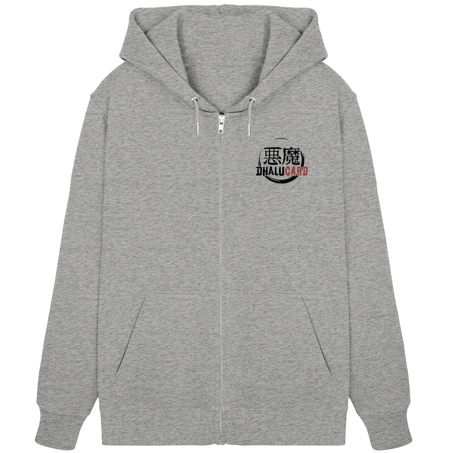 Dhalucard Logo - Organic Zipper