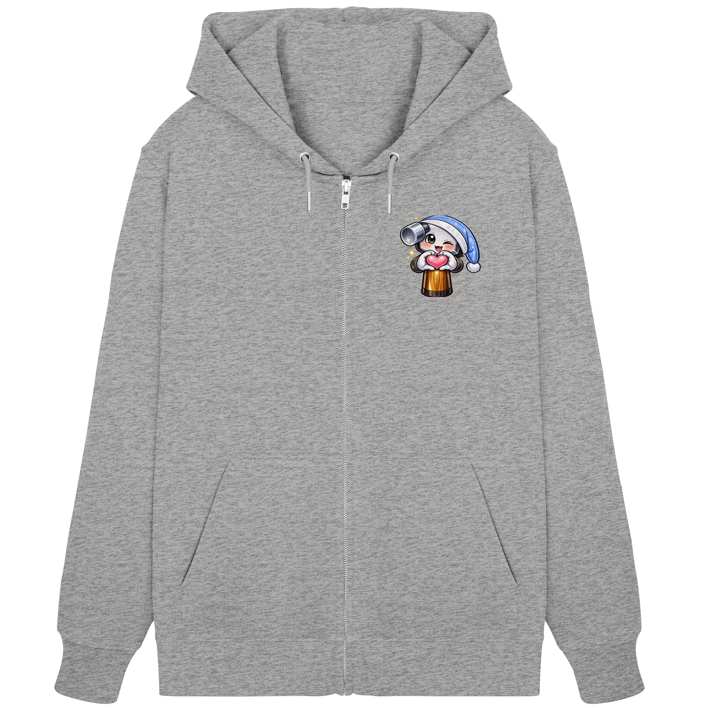 McHammer1502 Heart - Organic Zipper