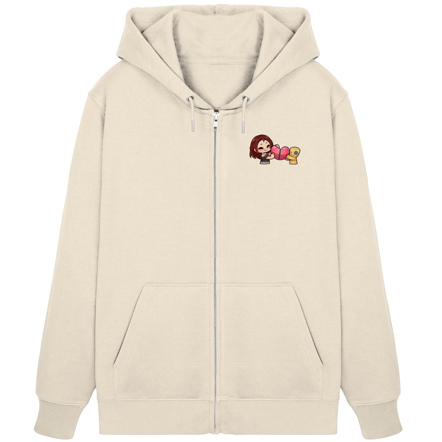KoRngirL81 Herz - Organic Zipper