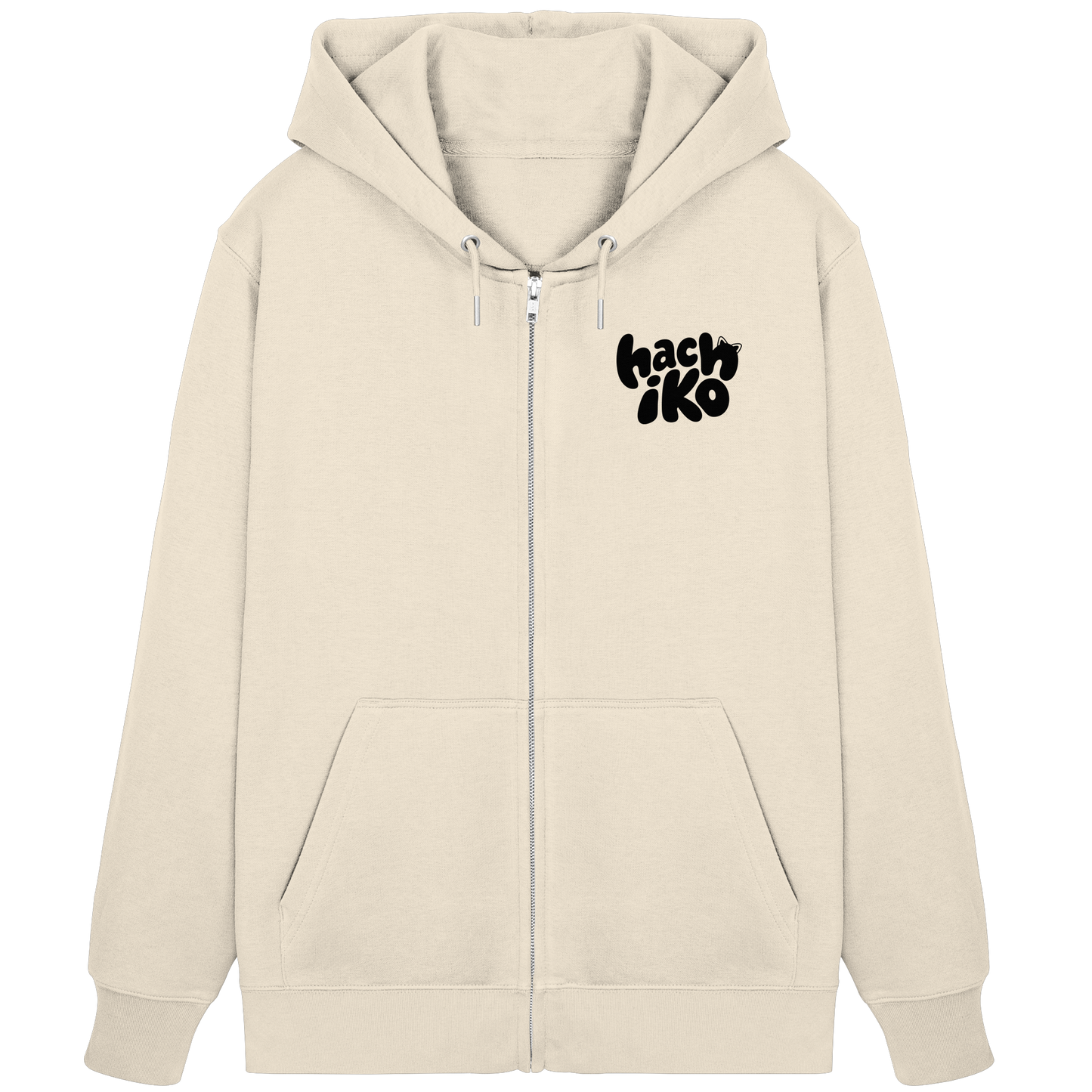Hachiko Logo - Organic Zipper