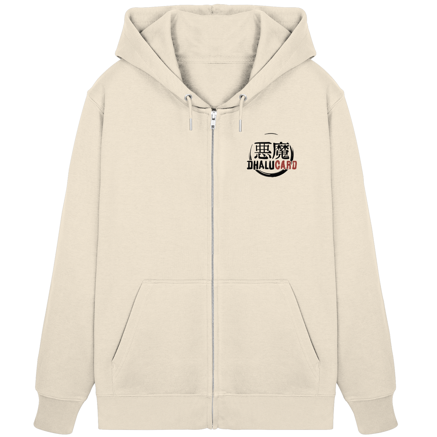 Dhalucard Logo - Organic Zipper
