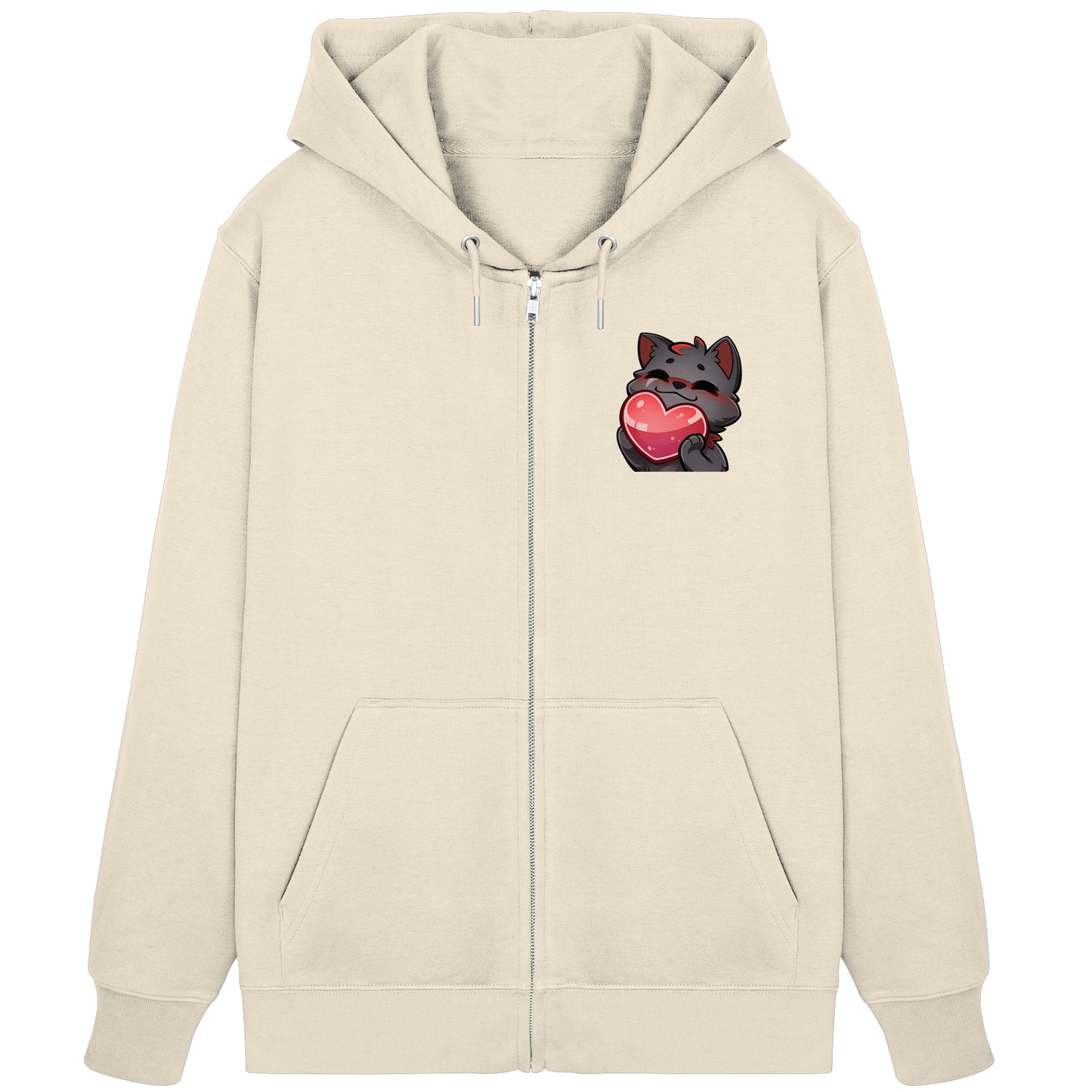 Blutwuff Heart - Organic Zipper