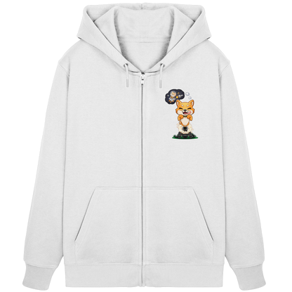 FeineKatze Shiba Astronaut - Organic Zipper