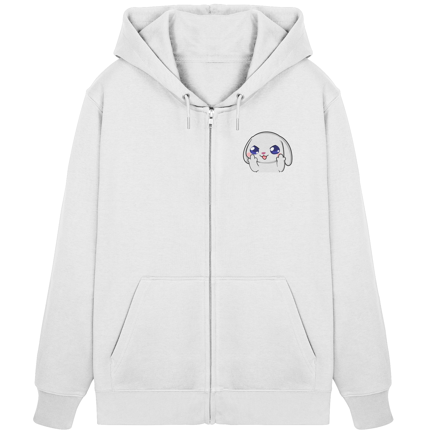 HuwJeffner MiddleFinger - Organic Zipper