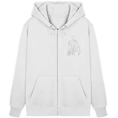 Miss_Moogle Logo Outline - Organic Zipper