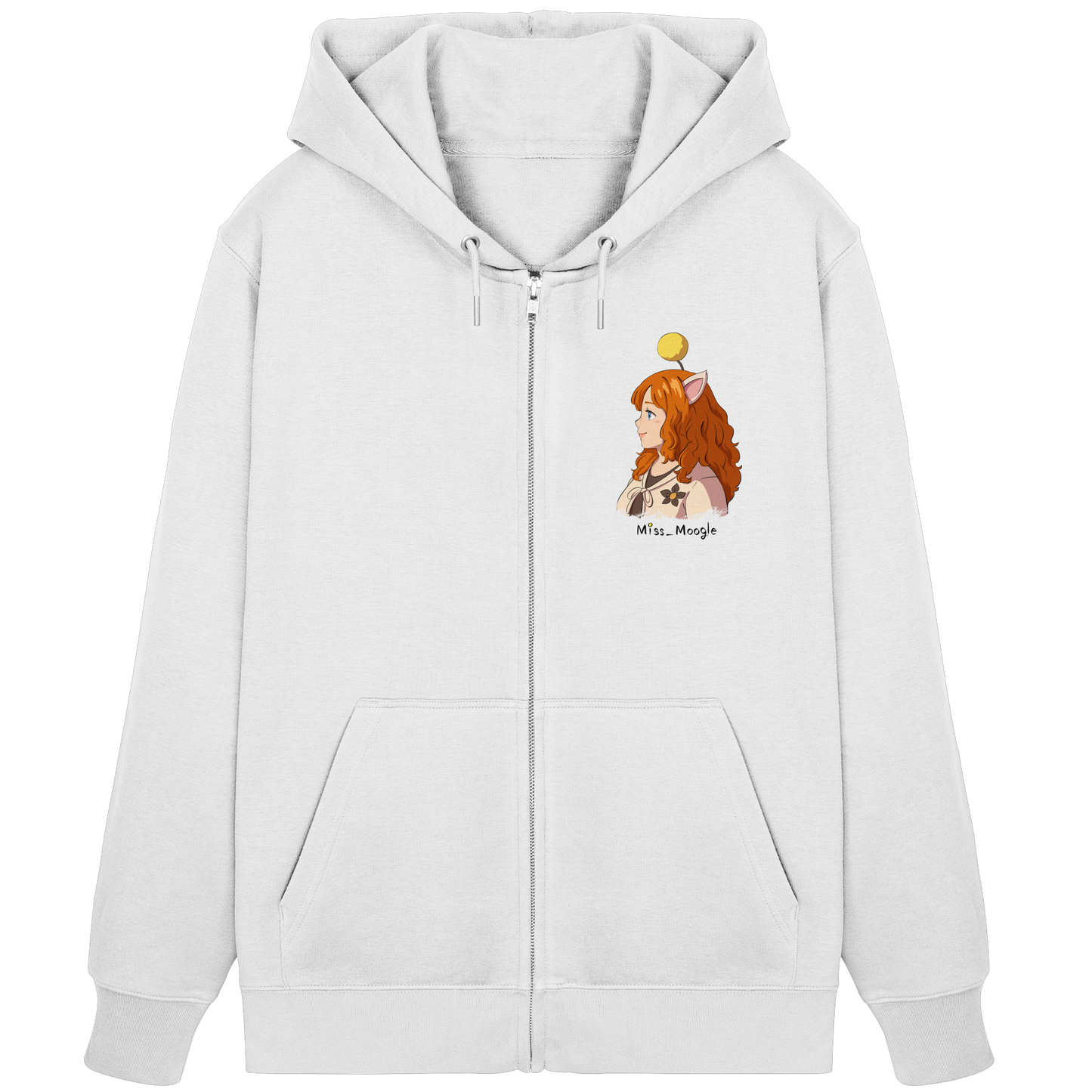 Miss_Moogle Logo colour - Organic Zipper