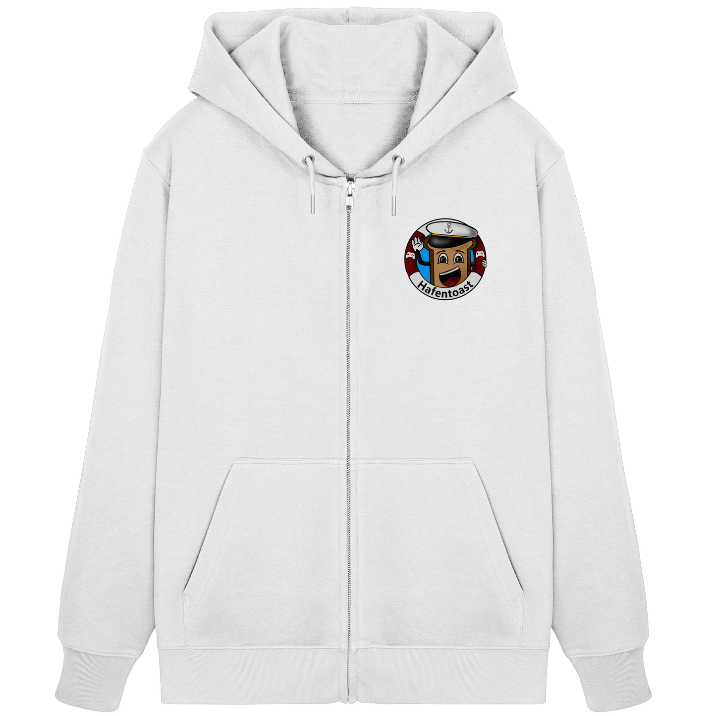 Hafentoast Logo - Organic Zipper