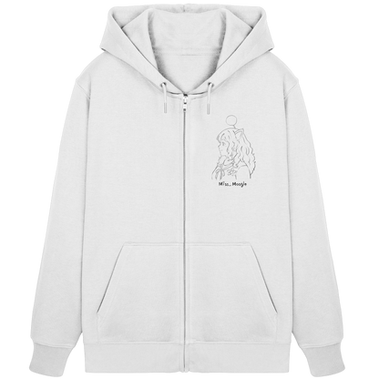Miss_Moogle Logo Sign - Organic Zipper