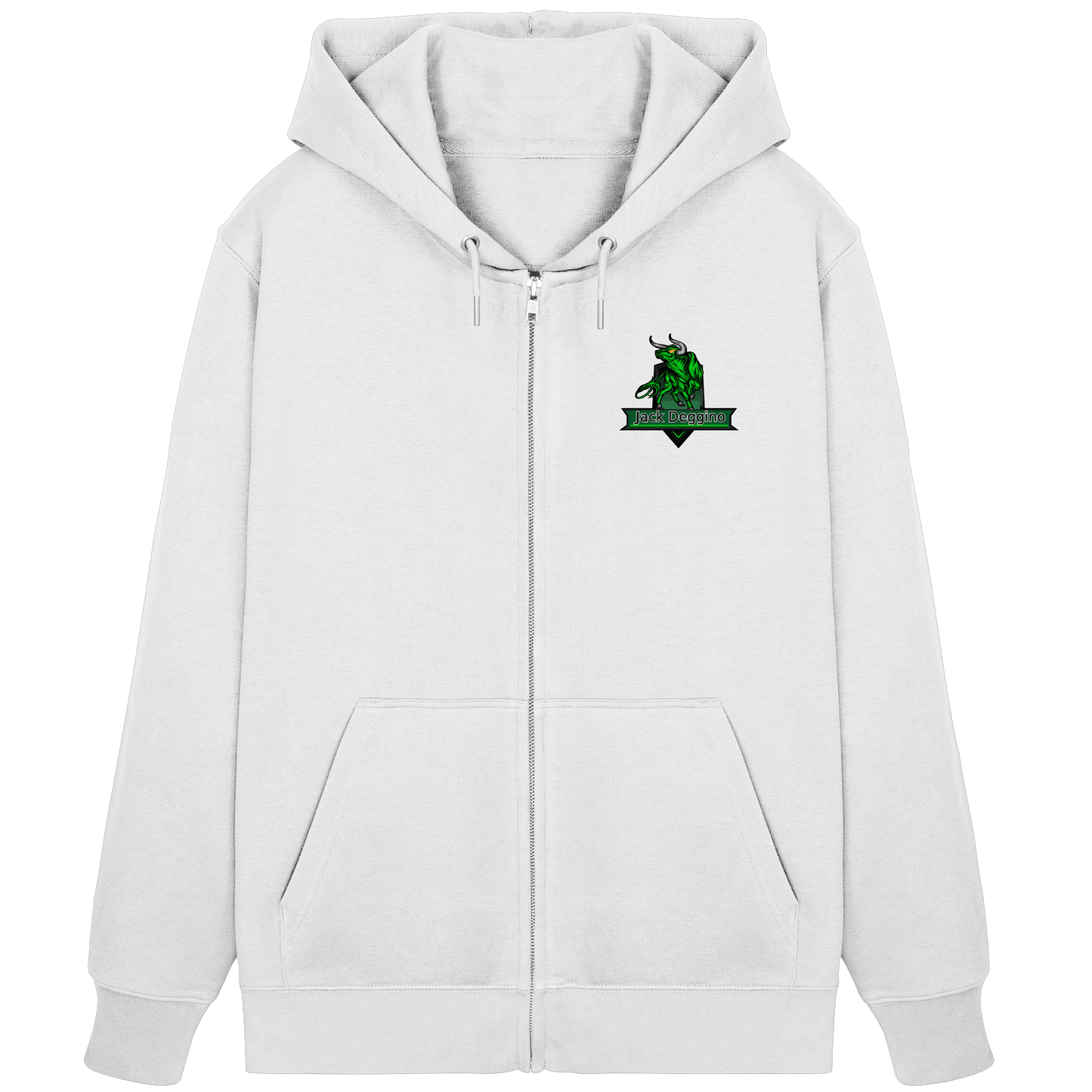 JackDeggino Logo - Organic Zipper