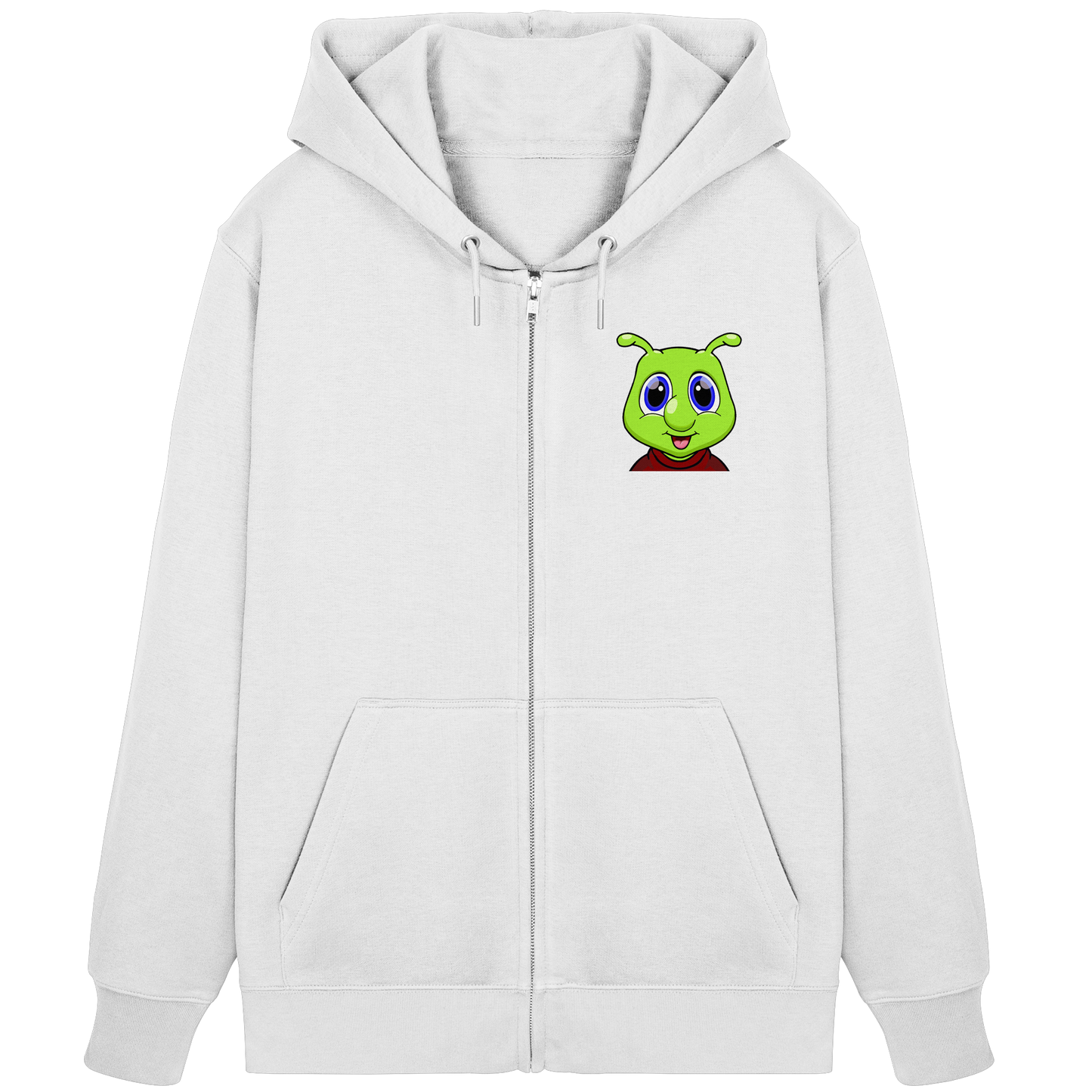 Raupi Face - Organic Zipper