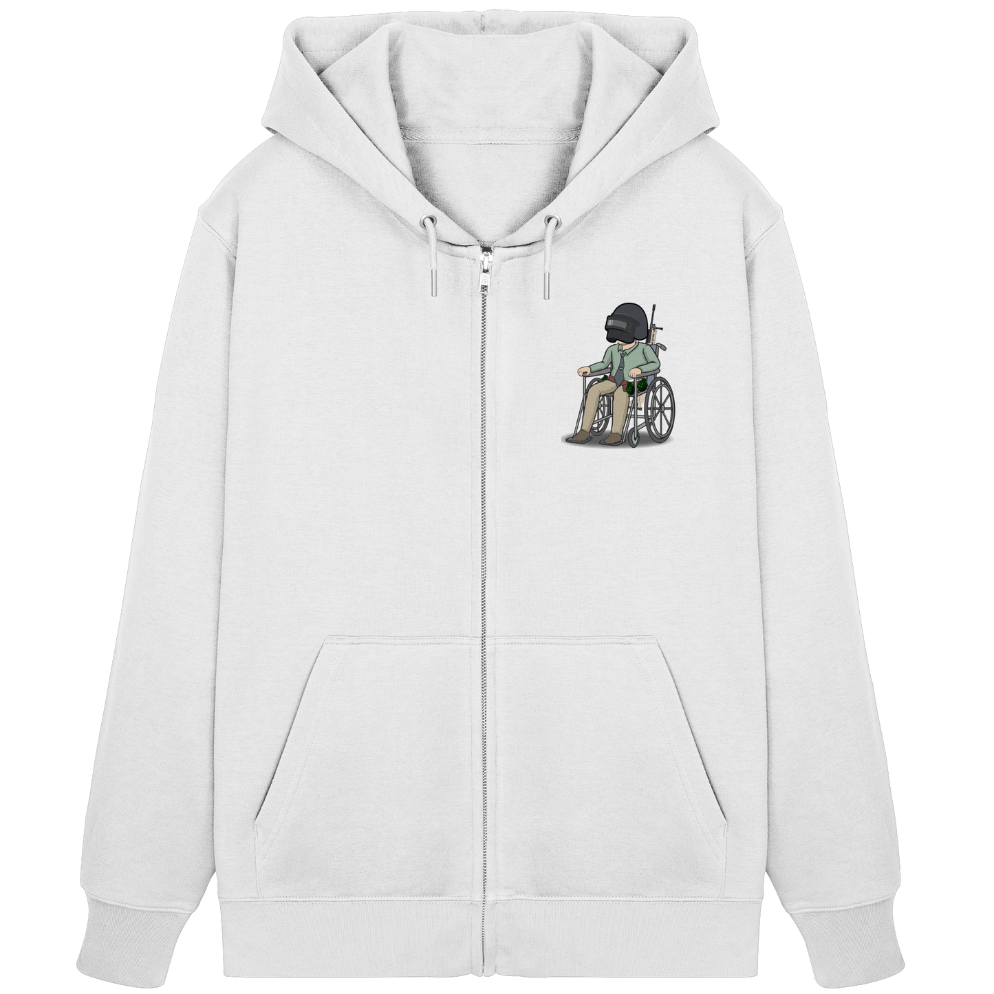 NoHandsNoSchoki PUBG - Organic Zipper