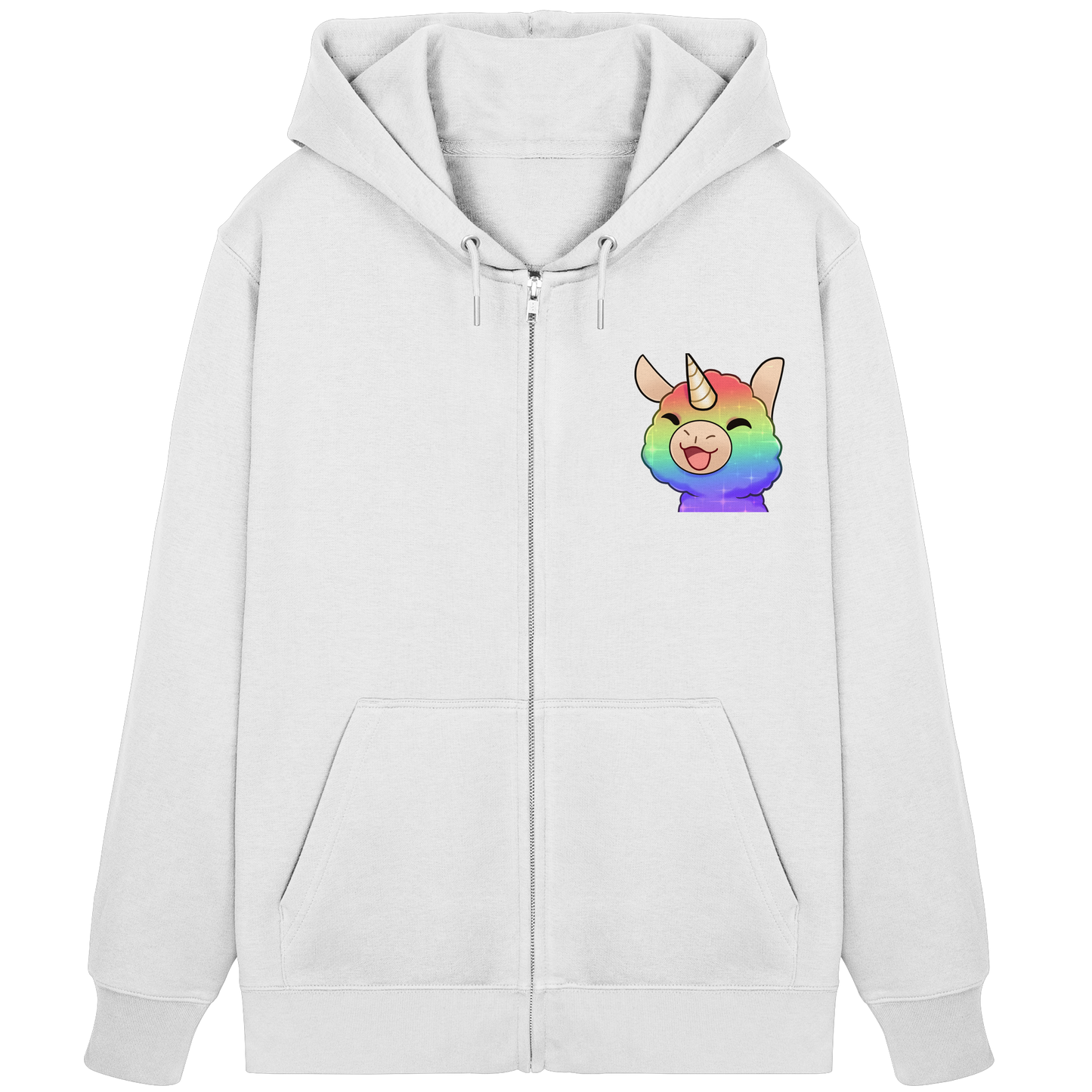 FlauschigTV Rainbow - Organic Zipper