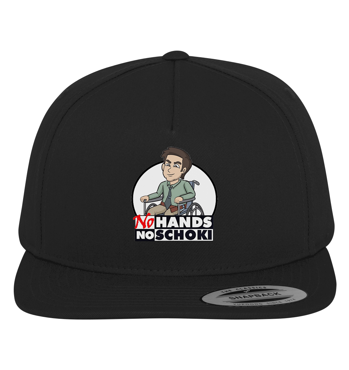 NoHandsNoSchoki Logo - Premium Snapback