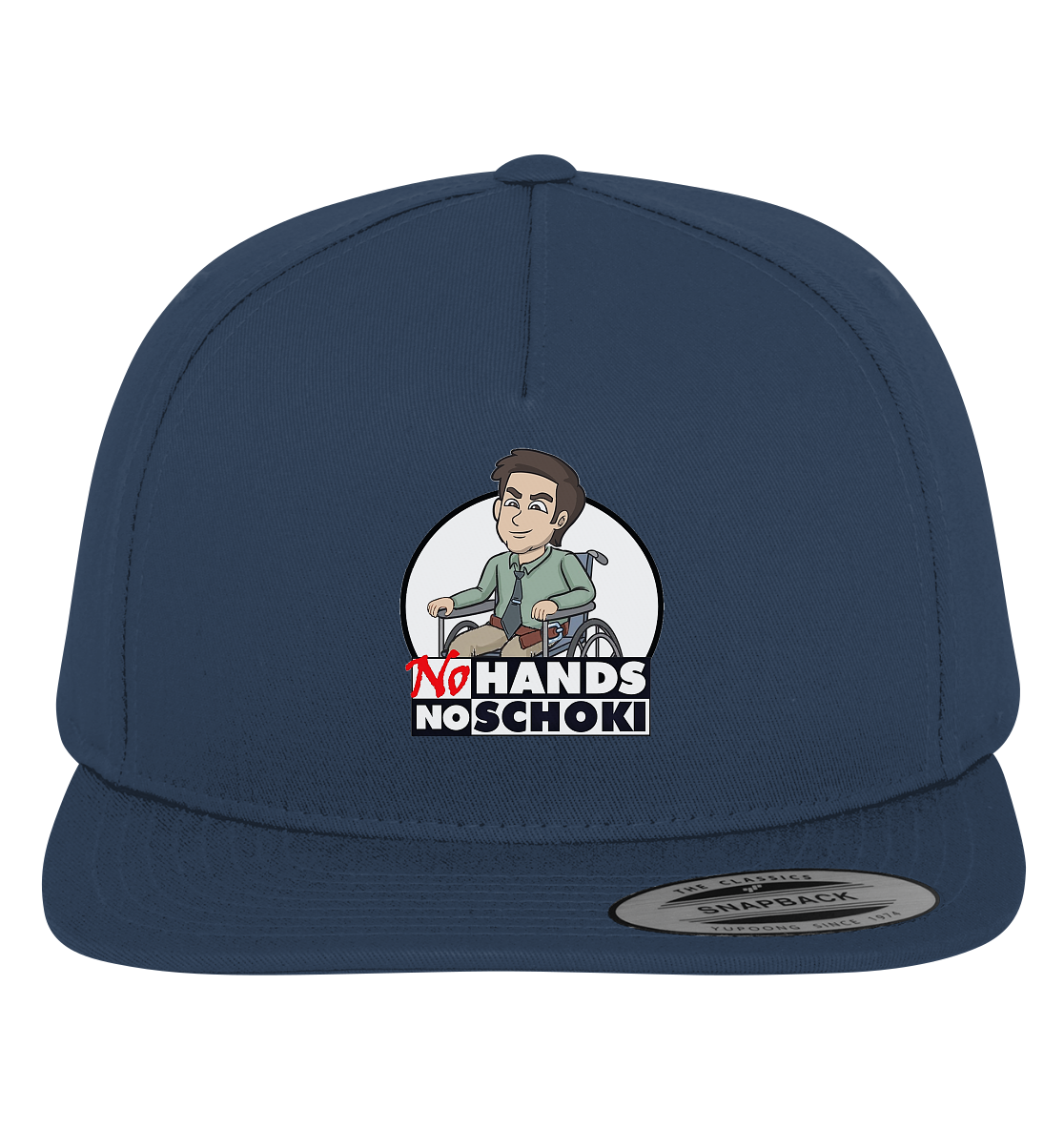 NoHandsNoSchoki Logo - Premium Snapback