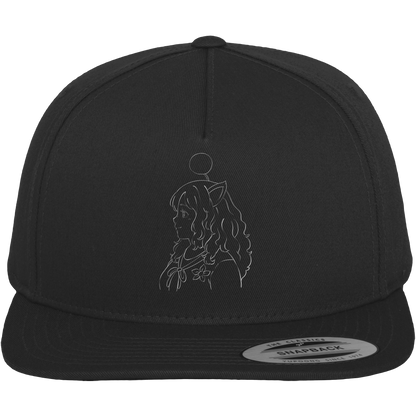 Miss_Moogle Logo Outline - Premium Snapback