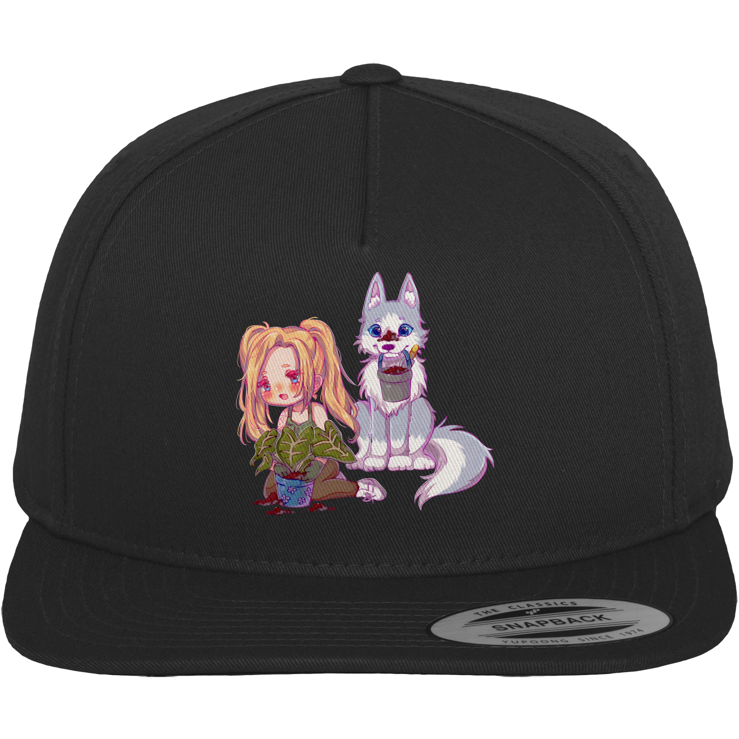 StaceyLucia Wolf Chibi - Premium Snapback