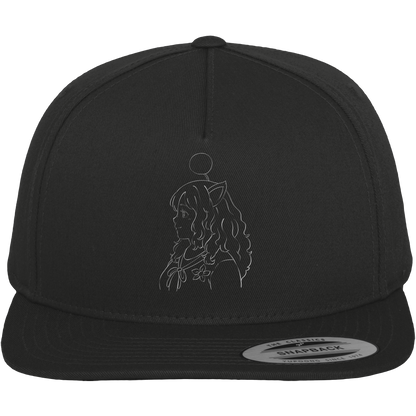 Miss_Moogle Logo Outline - Premium Snapback