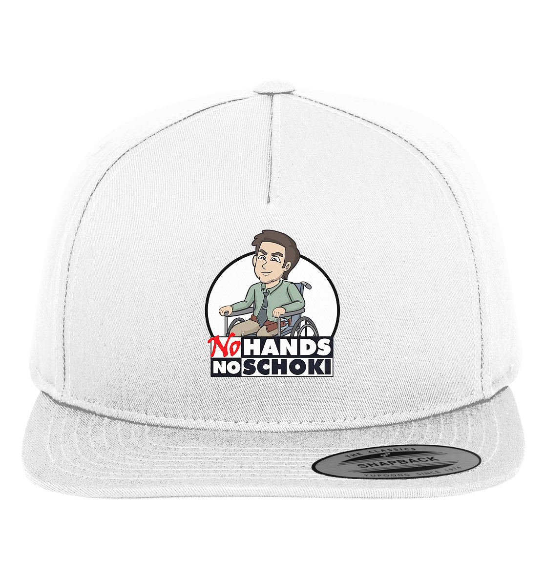 NoHandsNoSchoki Logo - Premium Snapback