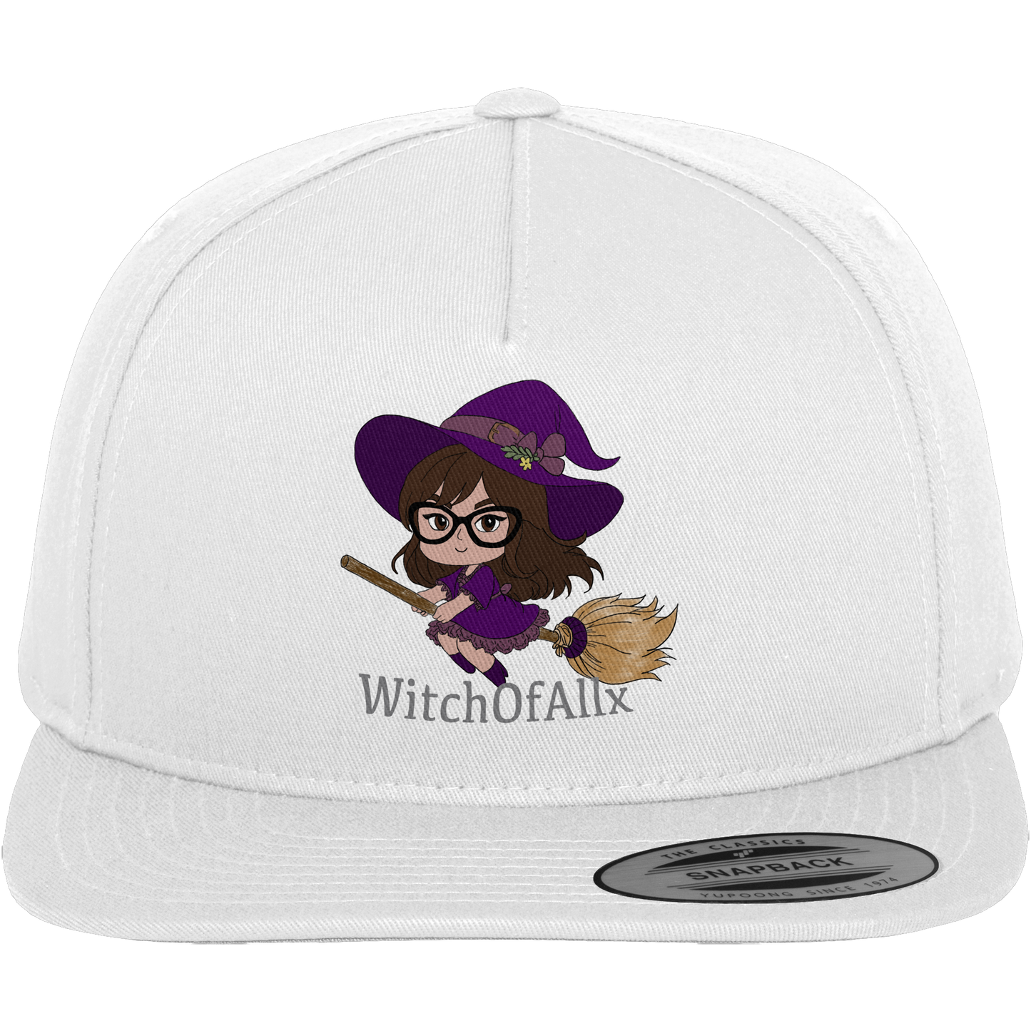 WitchOfAllx Besen - Premium Snapback