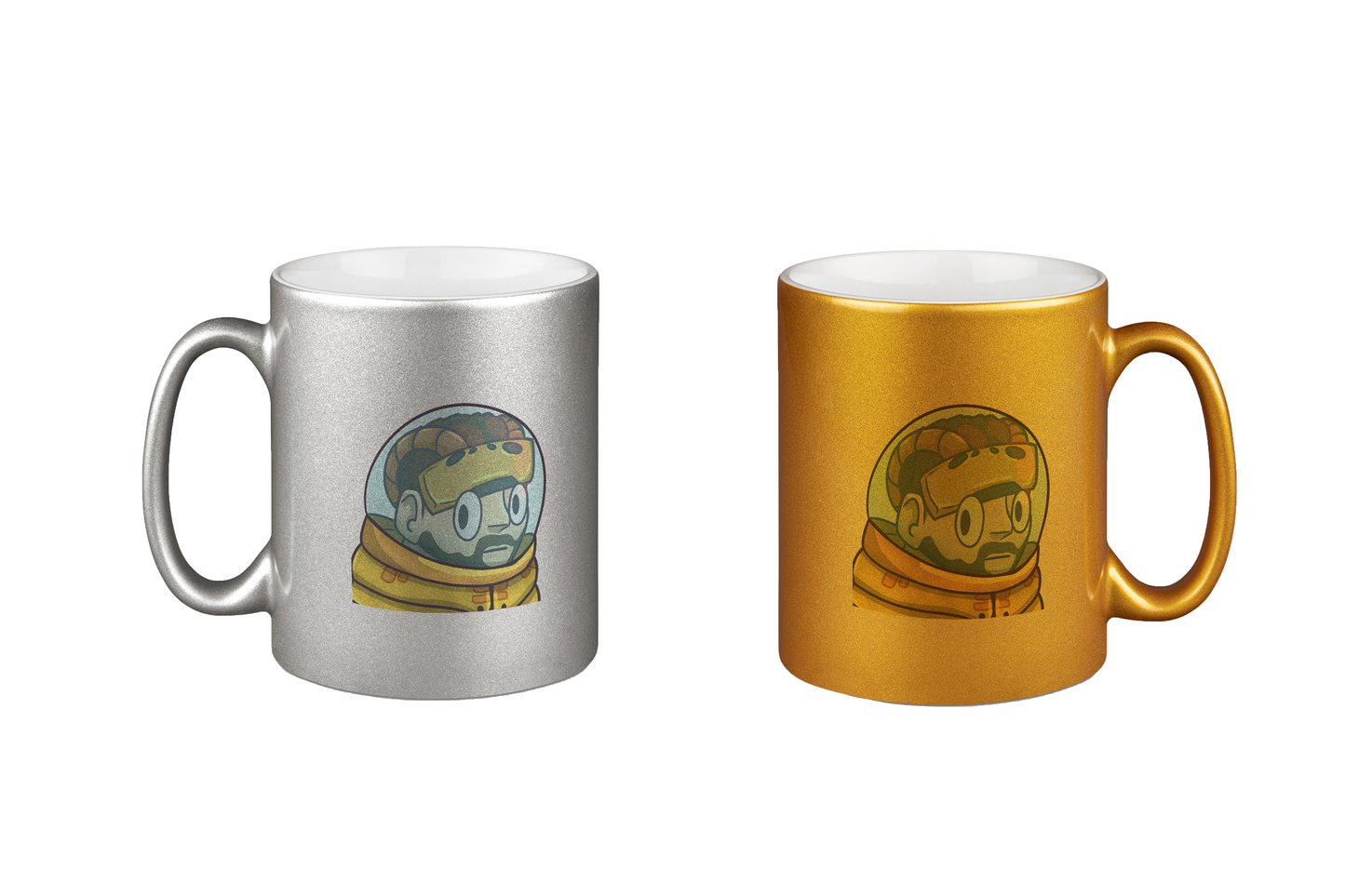 inVertLance Eyes - Silber- und Goldtassen Bundle