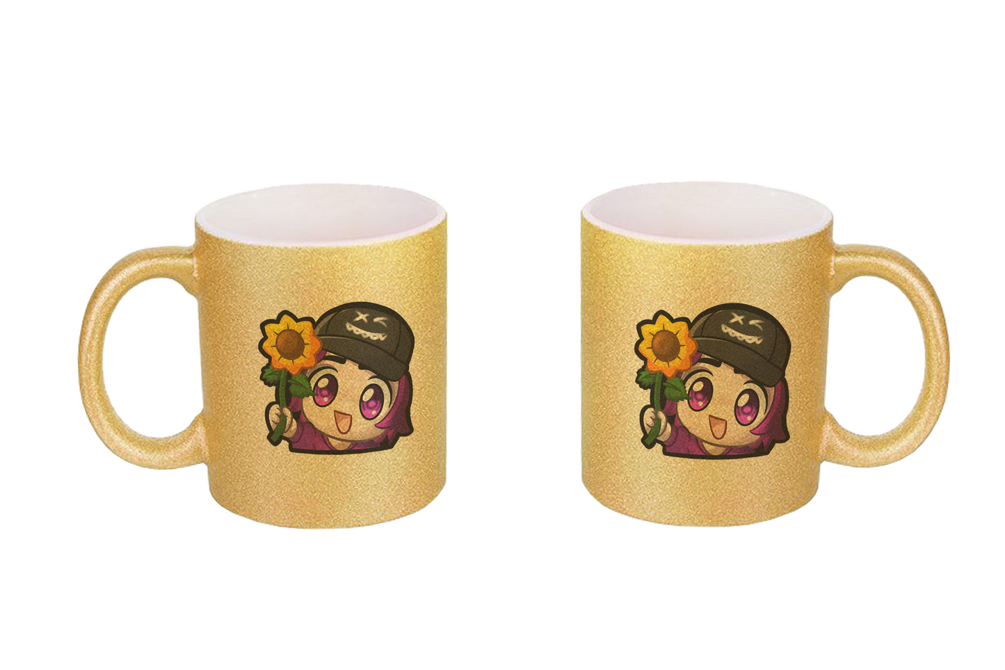 x3_kaspa Flower - Glitzertassen