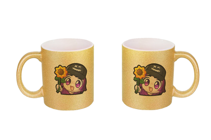 x3_kaspa Flower - Glitzertassen