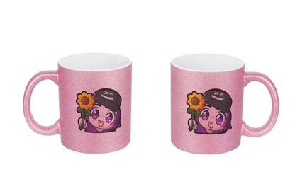 x3_kaspa Flower - Glitzertassen