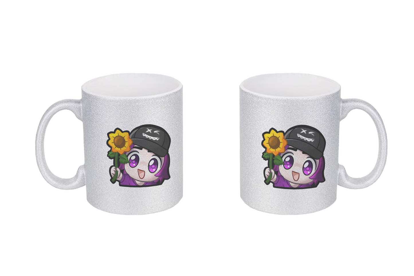 x3_kaspa Flower - Glitzertassen