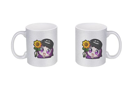 x3_kaspa Flower - Glitzertassen