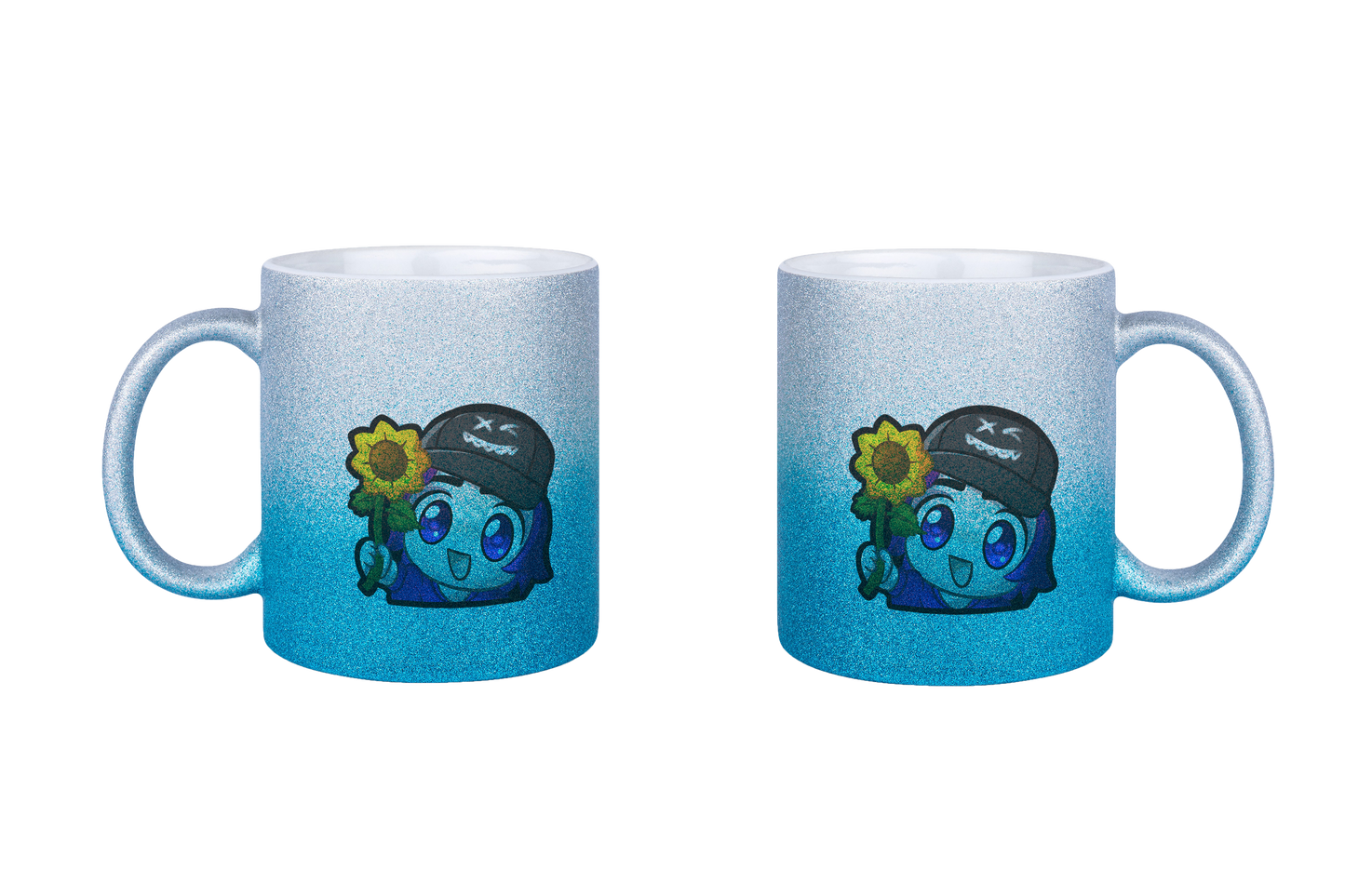 x3_kaspa Flower - Glitzertassen