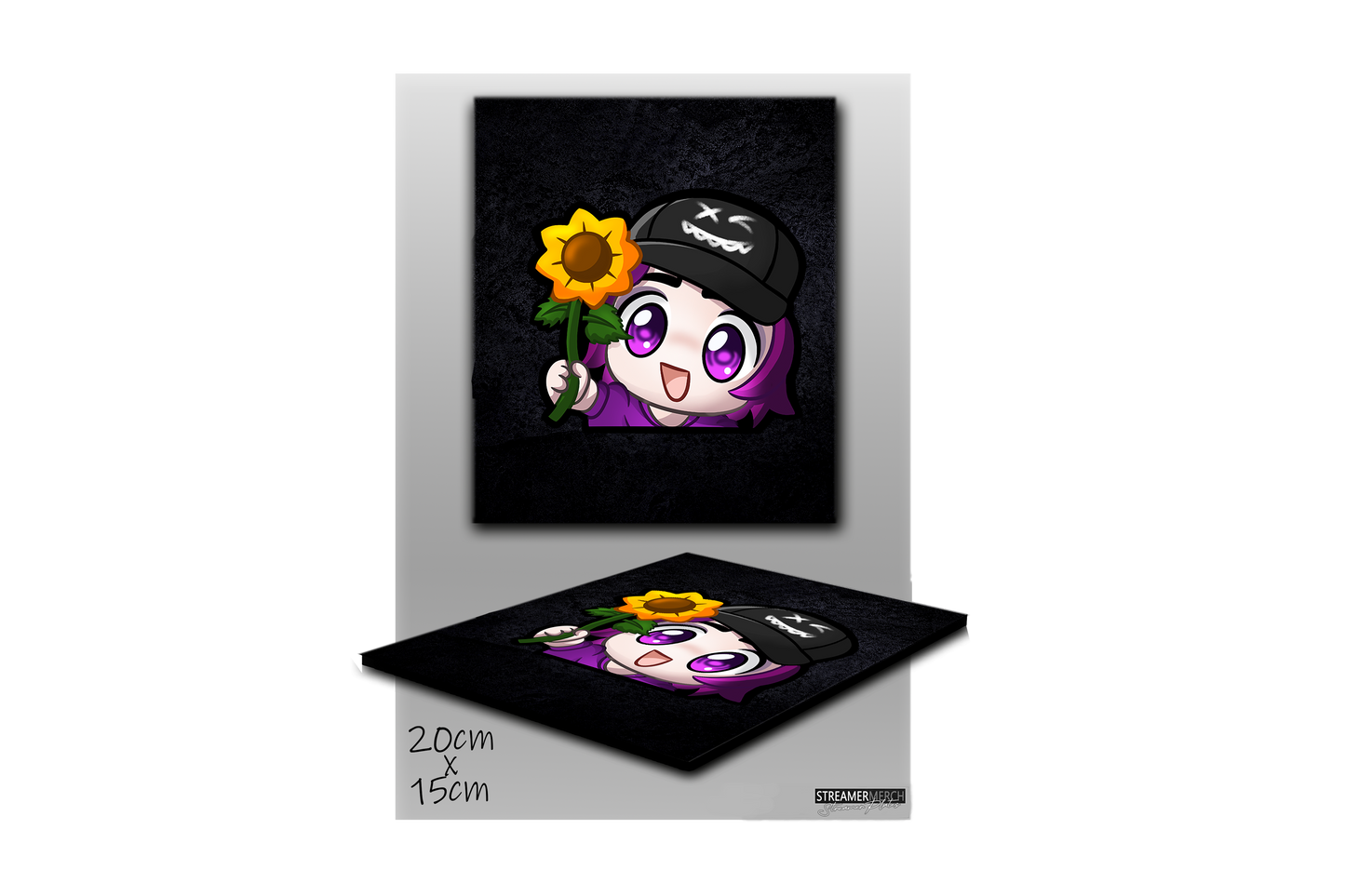 x3_kaspa Flower - StreamerPlates